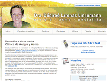 Tablet Screenshot of dralarenas.com